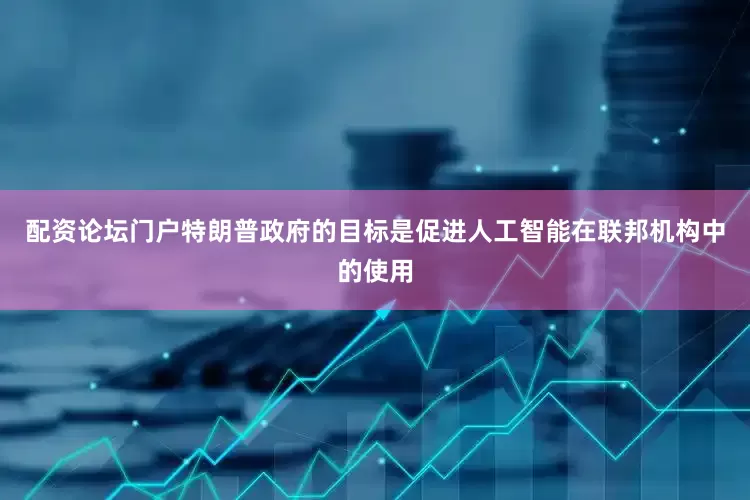 配资论坛门户特朗普政府的目标是促进人工智能在联邦机构中的使用